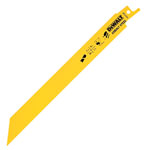 DeWalt Bi Metal Sabre Blade for Metal Pipes and Profiles 152/203mm - Packs of 5