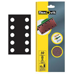 Flexovit 1/2 Perforated Sanding Sheets 115 x 280mm