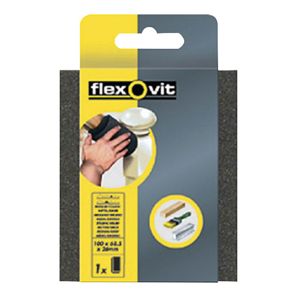Flexovit 63642556852 Sanding Sponges Standard 100 x 68.5 x 26mm - ...