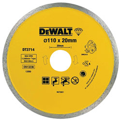 DeWalt DT Ceramic/Diamond Tile Blades