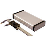 Hammond 1455 Series Natural Extruded Aluminium Enclosures - Aluminium End Plates