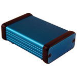 Hammond 1455 Series Blue Aluminium Instrument Enclosures