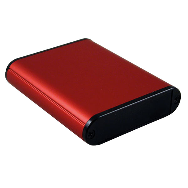  1455A1002RD Aluminium Enclosure 100 x 70 x 12mm Red