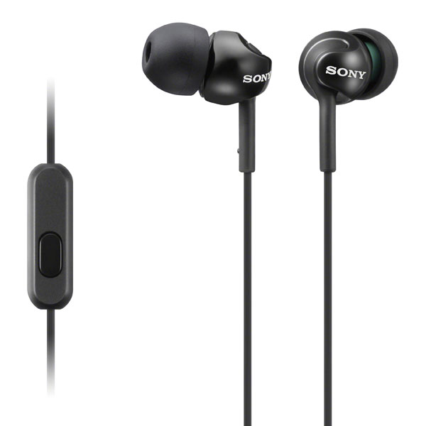  MDR-EX110, In-Ear Earphones / Headset for Android, Black