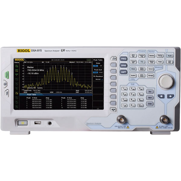 Rigol DSA815-TG Spectrum Analyser 1.5 GHz
