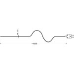 Greisinger GTF 300 Type K Wire Probe Mini Thermocouple -65 to +300 Deg