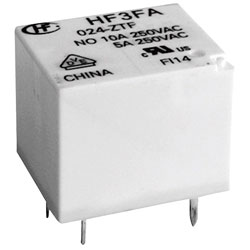 Hongfa HF3FA/005-ZTF PCB Mount Relay 5V DC SPDT