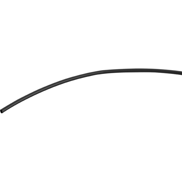 1.25 Inch ID Black Heat Shrink Tubing 2:1 Ratio - 2 Feet Length By Acdcwireandsupply