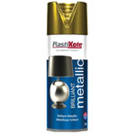 Plastikote Brilliant Metallic Sprays 400ml