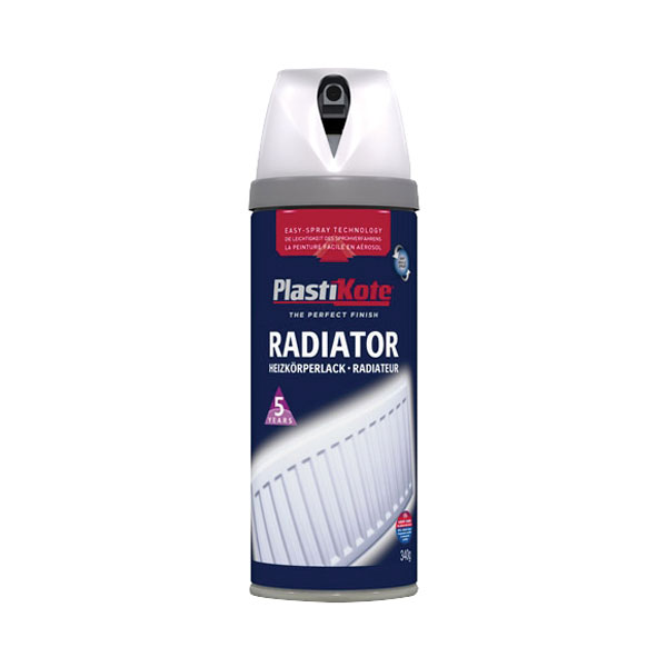 PlastiKote 440.0026101.076 26101 Radiator Twist & Spray Magnolia 400ml
