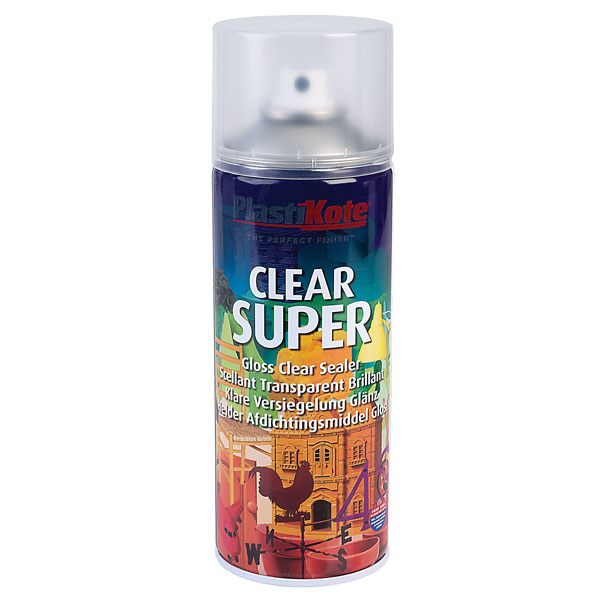 PlastiKote 440.0011138.076 1138 Super Spray Paint Clear Acrylic Gl...