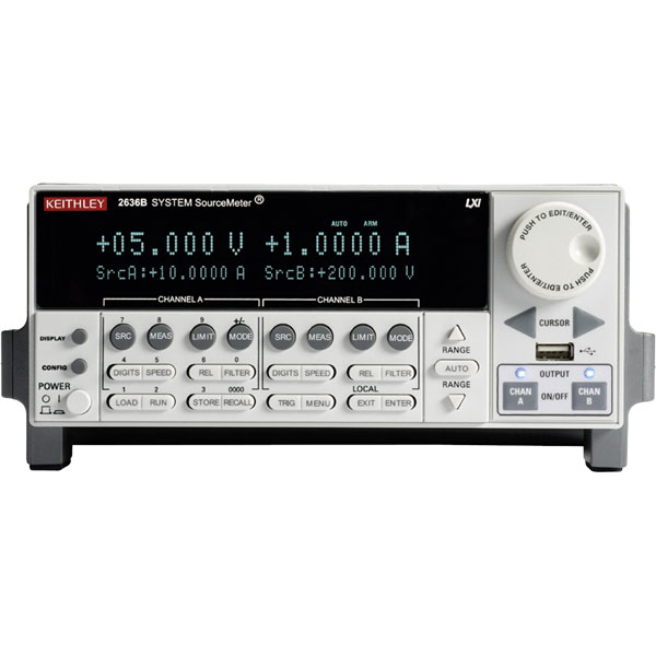  2636B System Sourcemeter SMU - Dual Channel, 200V, Low Current