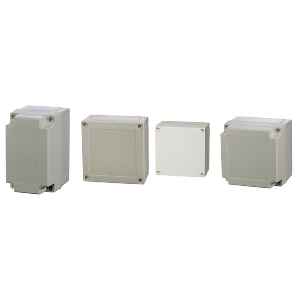 Fibox PC 125/75 HG MNX Series Polycarbonate Enclosure 130x130x75mm