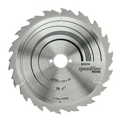 Bosch Circular Saw Blades Speedline for Wood