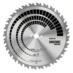 Bosch Table Saw Blades Construct for Wood