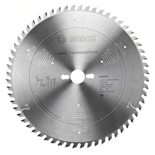Bosch 2608642514 Table Saw Blade Expert Laminated Panel 250x30x3