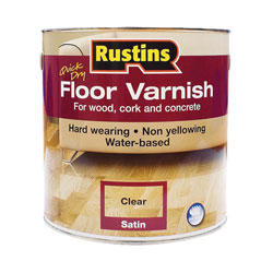 Rustins Quick Dry Floor Varnishes