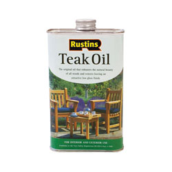 Rustins TEAK1000 Teak Oil 1 Litre