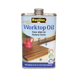 Rustins Worktop Oil 500ml/1L