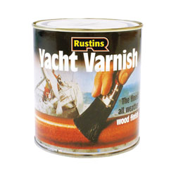 Rustins YACV1000 Yacht Varnish Gloss 1 Litre