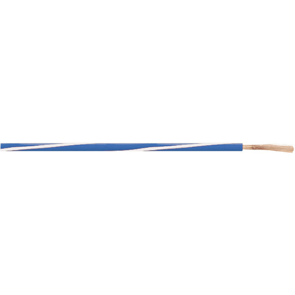 LappKabel 4512261S X05V-K Single Core Copper Wire, Blue/White Slee...