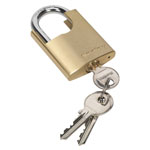 Sealey PL1 Brass Body Padlocks
