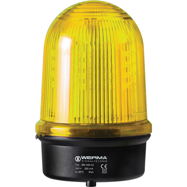 Werma Signaltechnik 280.320.55 LED Light 280 Yellow 24VDC Werma Signaltechnik 280.320.55 LED Light 280 Yellow 24VDC