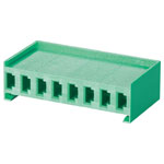 TE Connectivity 280590 Ampmodu I Crimp Housing 1 x 2P Green