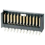 TE Connectivity Ampmodu II Pin Header Straight Shrouded Double Row Tin