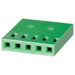 TE Connectivity 925366-7 Ampmodu IV Crimp Housing 1 x 7P Green