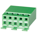 TE Connectivity 925370-5 Ampmodu IV Crimp Housing Strain Relief 2 x 5P Green