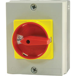 Europa 3-Pole Rotary Boxed Isolator Switches IP65