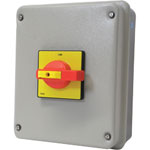 Europa Components LB324PSTB 4-pole Steel Isolator 32A
