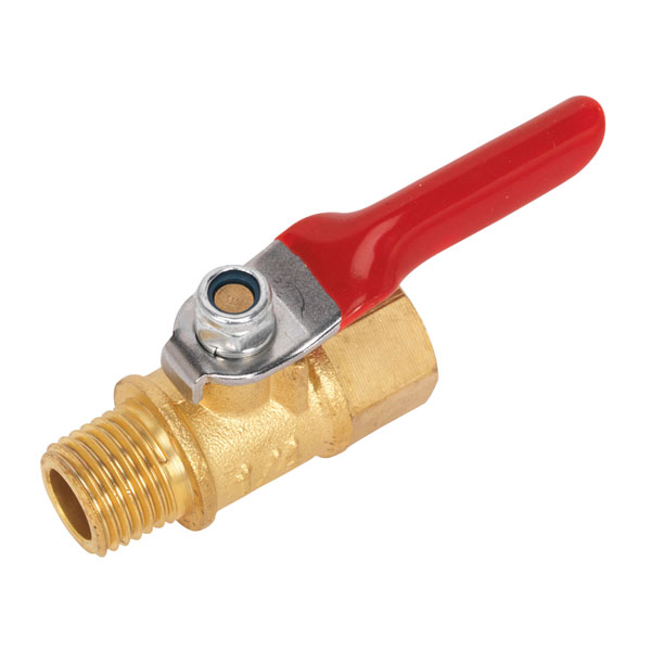 Sealey SA907 Ball Valve Lever 3/8"BSP (F) x 3/8"BSP (F)