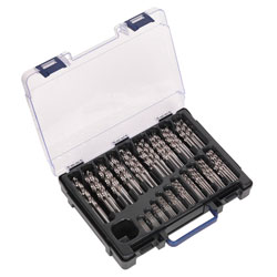 Sealey HSS Drill Bit Set 1-10mm - 170 Pieces