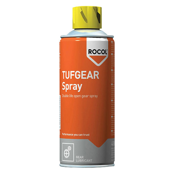  18105 Tufgear Open Gear Spray Lubricant 400ml