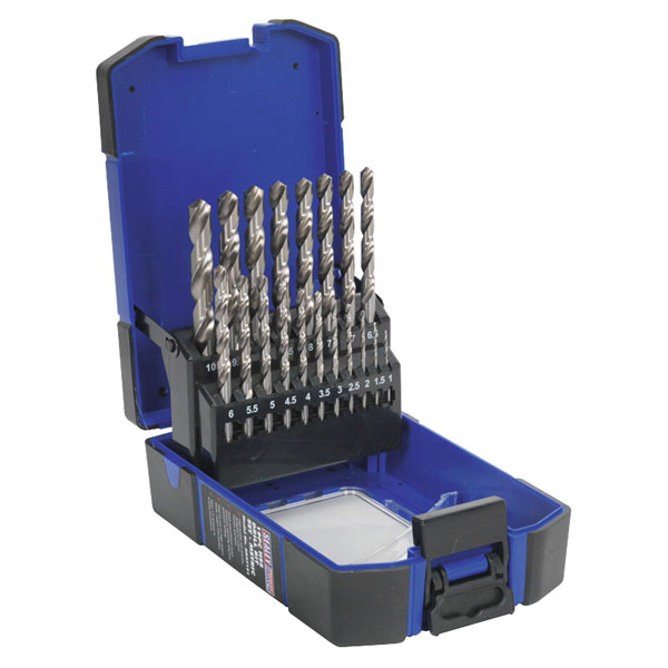 Sealey HSS Split Point Drill Bit Sets Metric - 19/25 Pieces | Rapid ...