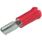 TE 165565-2 110 Faston Crimp Receptacle PIDG .5mm Tin 22-15AWG Red