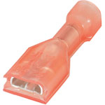 TE 2-520084-2 110/125 Crimp Receptacle Ultra-Fast Insulated .5mm 22-18AWG Red