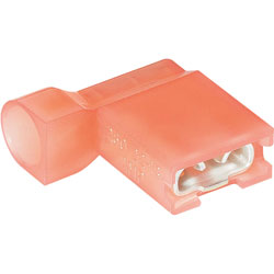 TE Connectivity 250 Faston Crimp Receptacle Ultra-Fast Flag Insulated