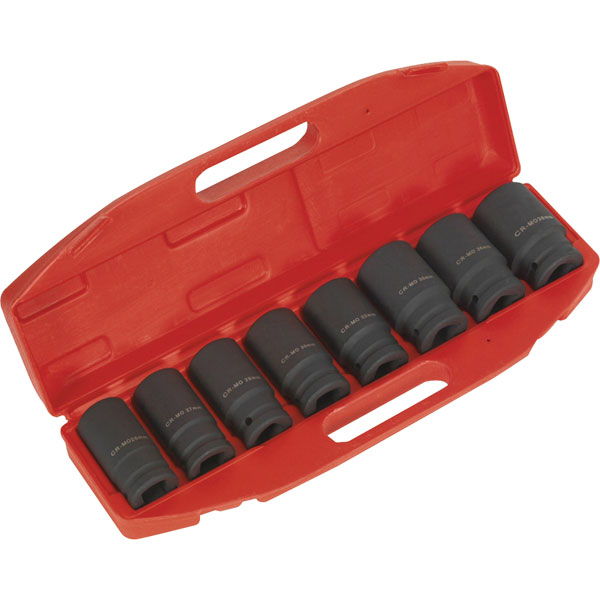 Click to view product details and reviews for Sealey Ak885 Impact Socket Set 8pc Deep 3 4sq Drive Metric.