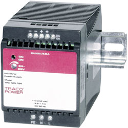 TracoPower Industrial DIN Rail Power Supplies, TPC 120 Series