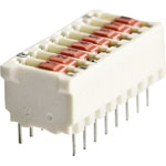 TE Connectivity DIP Switch Through Hole 3.2mm Tin Natural