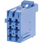 TE 1-967621-2 Junior Power Timer Housing 3 x 3P Blue