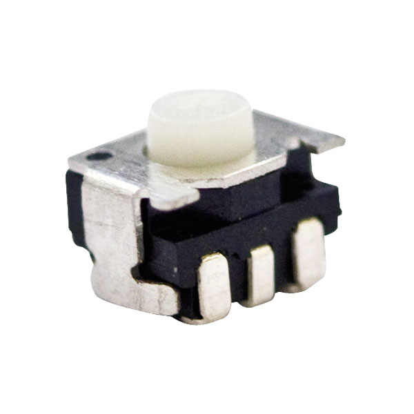 TE 1977067-1 Tact Switch SMD W/out Locating Pegs Right Angle Silver Ivory