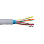 Alpha Wire 78372 SL005 EcoCable Mini Shielded 24AWG 2 Pair Grey (30.5m Reel)