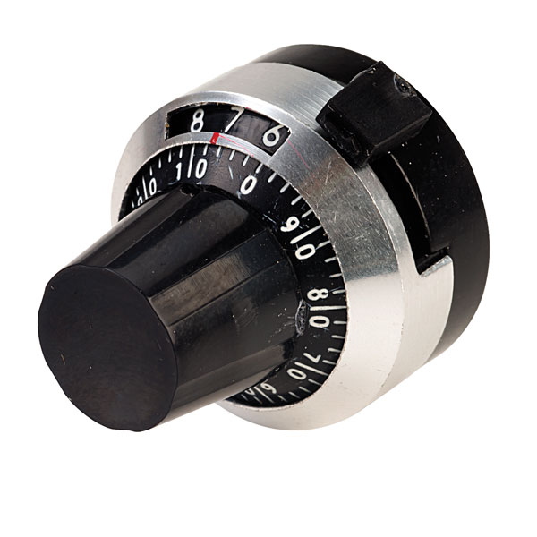  ACD22 6.35-10 10 Turn 22mm Analogue Counting Dial