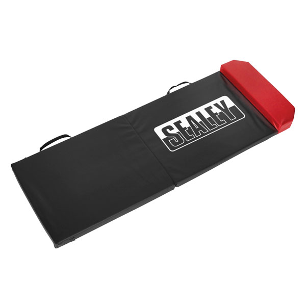 Sealey VS860 Foldable Mechanic's Mat with Headrest