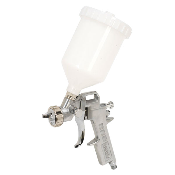Sealey SSG502 Spray Gun Gravity Feed 1.8mm Set Up