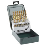 Bosch 2608587019 Twist Drill Set HSS-TiN DIN 338 Straight Shank 1 to 13mm 25-pcs